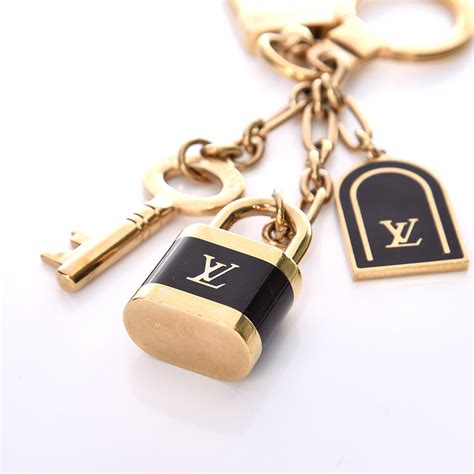 lv keychain black|louis vuitton key cles.